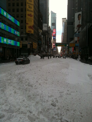 Illustration for article titled The New York City Snowpocalypse In Pictures